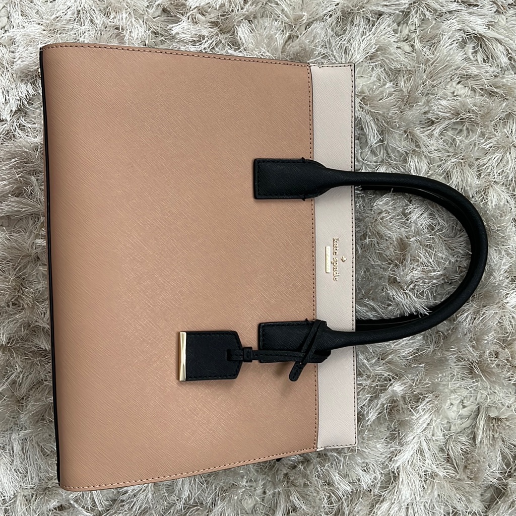 Kate Spade Bag. Black, Beige, Tan. 13x10x6
